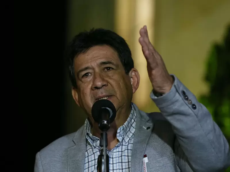 Diógenes Orjuela, presidente de la CUT