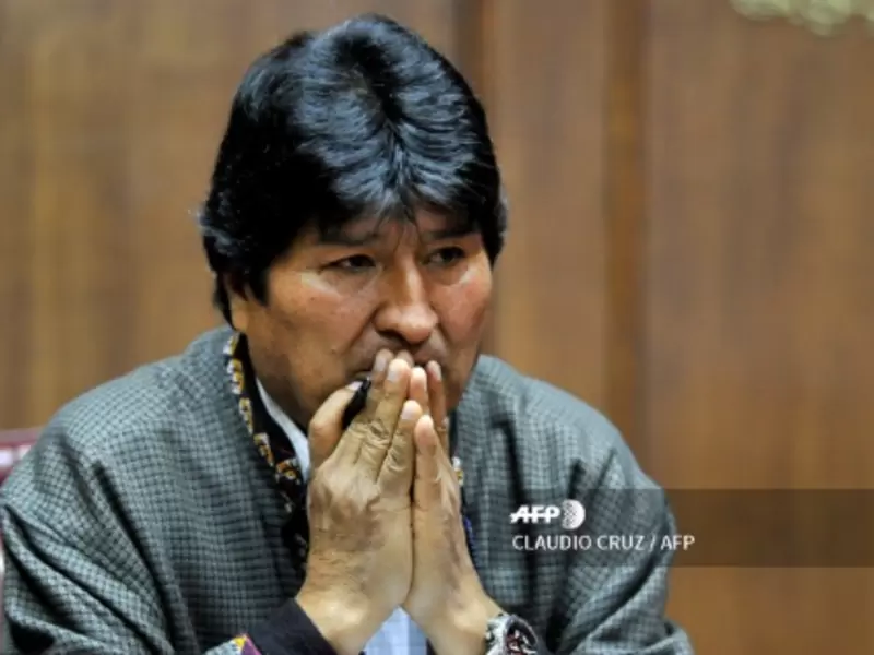 Evo Morales, expresidente de Bolivia