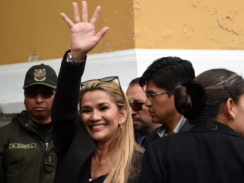 Jeanine Añez, expresidenta de Bolivia