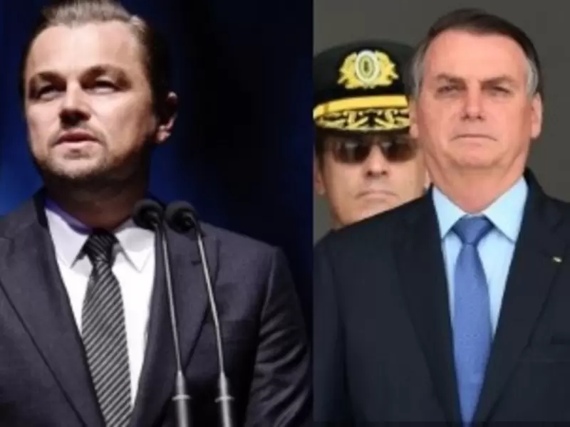 bolsonaro leonardo dicaprio