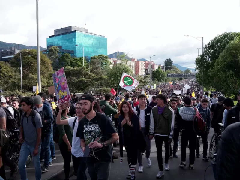 Paro nacional- Bloqueos en el norte de la ciudad