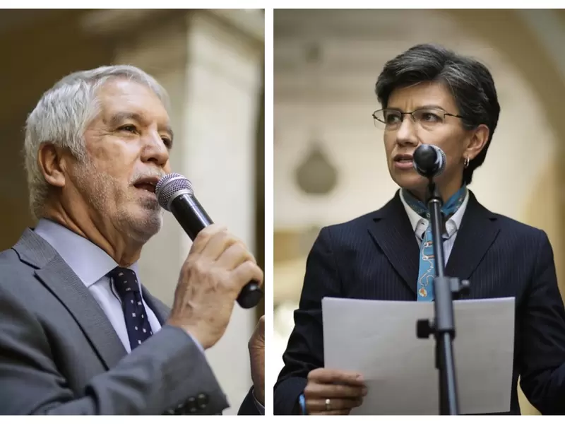 Enrique Peñalosa y Claudia López