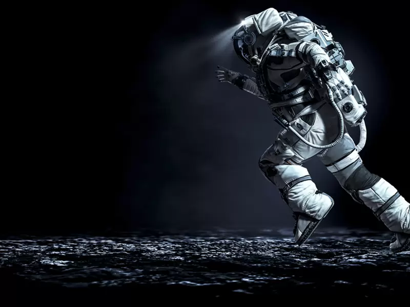 Astronauta en el espacio
