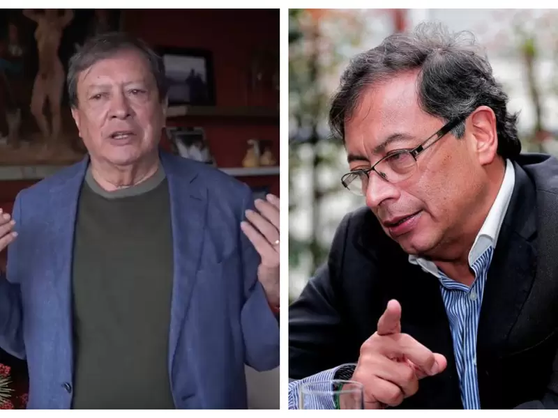 Gustavo Petro y Mario Hernadez