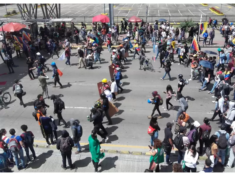 Marchas Bogotá