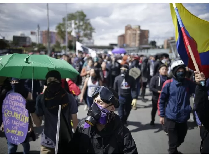 Marcha paro nacional 16D