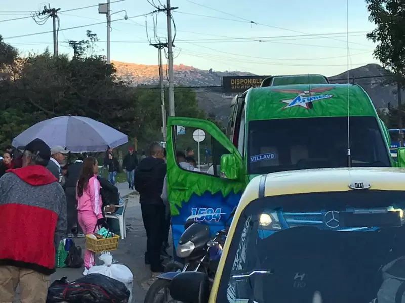 Vía Bogotá - Villavicencio