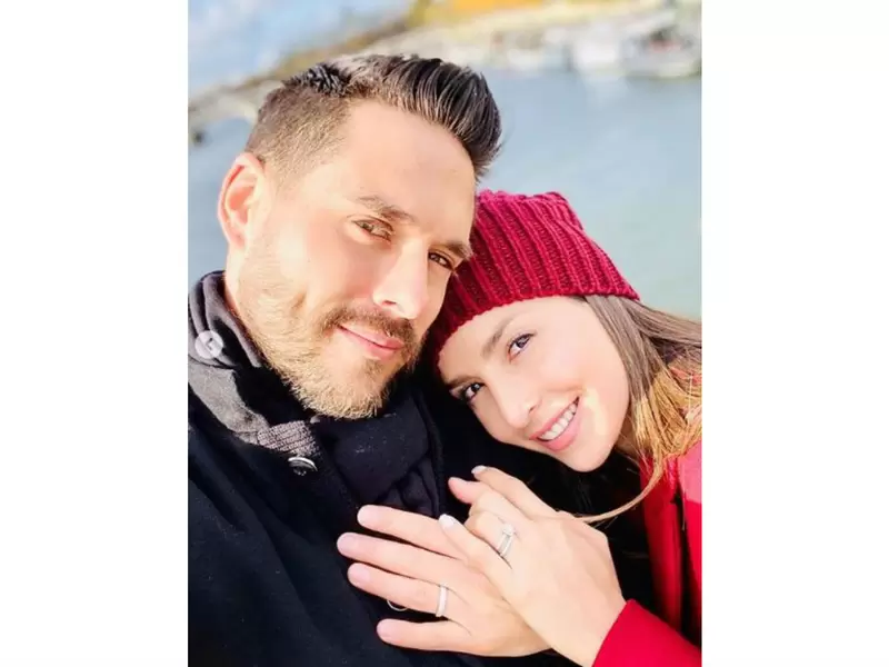 Carmen Villalobos y Sebastián Caicedo