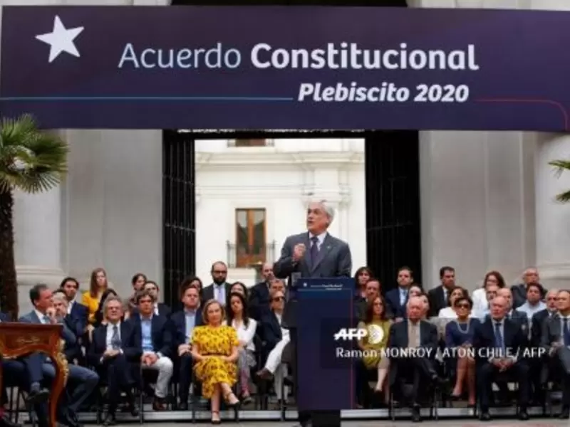 Sebastián Piñera promulga ley de plebiscito