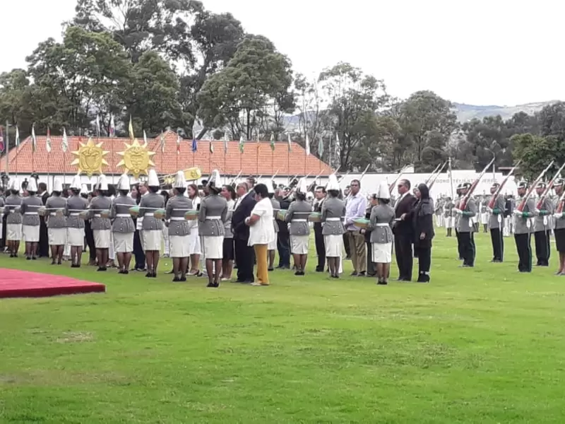 Ceremonia Escuela General Santander