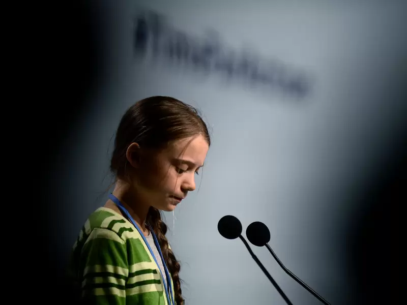 Greta Thunberg en la COP25