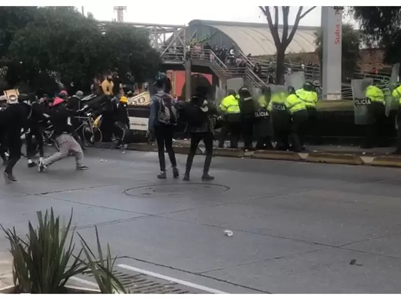 Protestas Bogotá