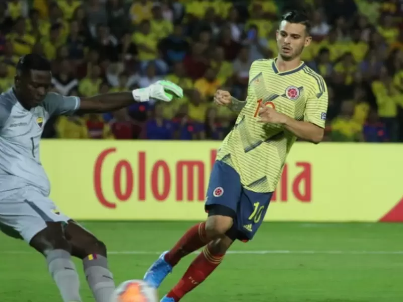 Nicolás Benedetti, jugador de la Selección Colombia Sub-23