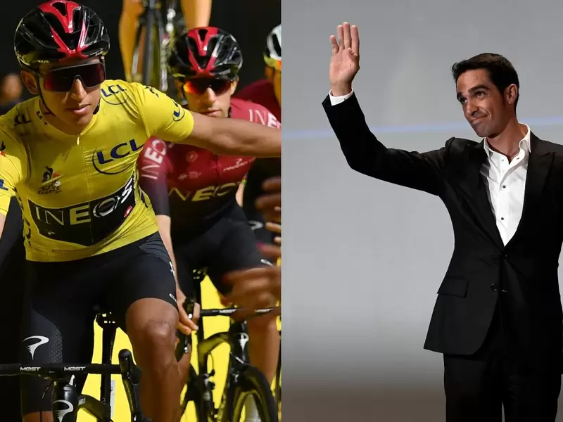 Egan Bernal - Alberto Contador