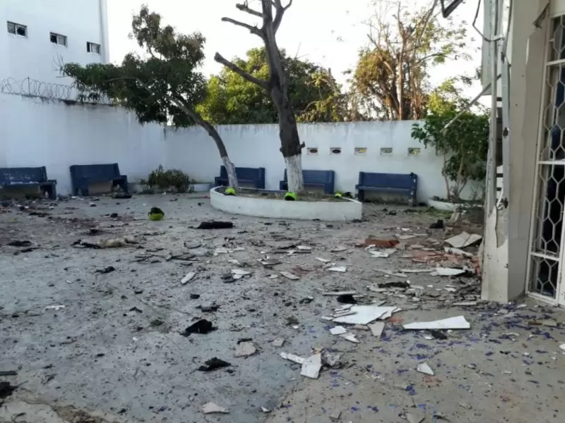 La explosión dejó seis policías muertos.