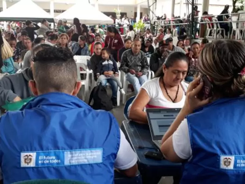Desplazados en Tarazá, Antioquia