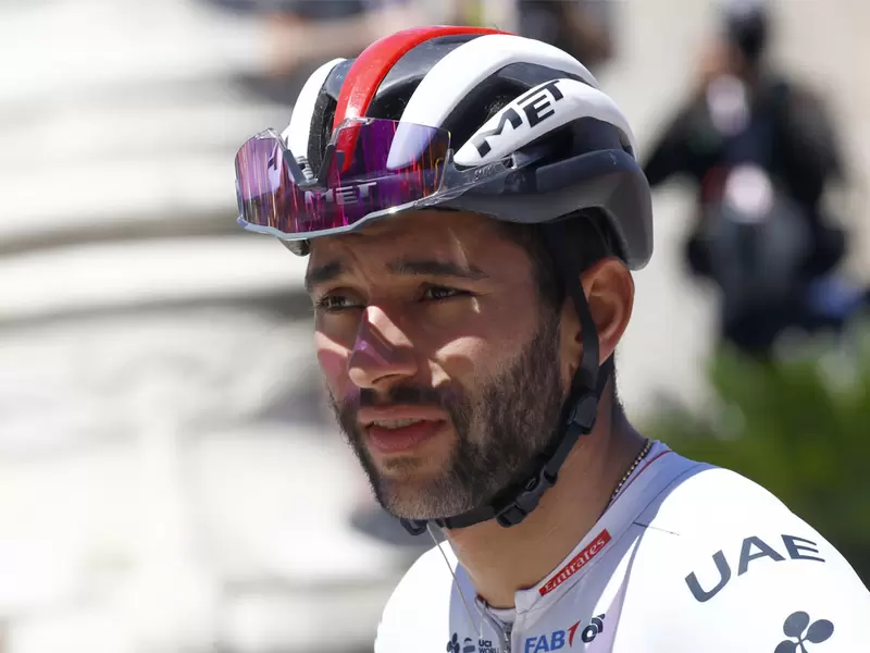 Fernando Gaviria, ciclista colombiano del UAE