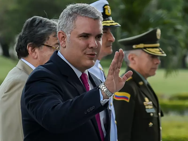 Presidente de Colombia, Iván Duque.