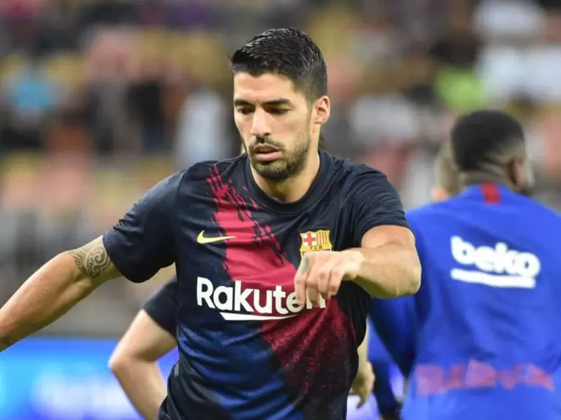 Luis Suárez, delantero del Barcelona