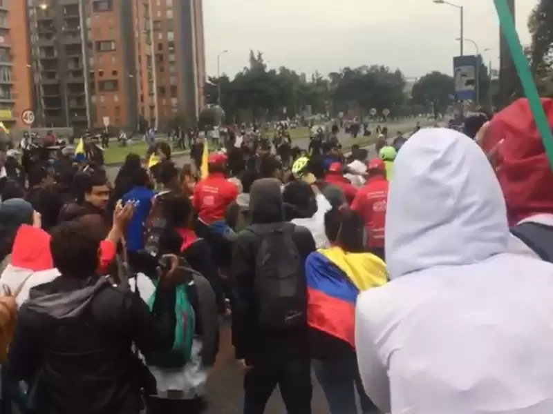 Manifestaciones Bogotá