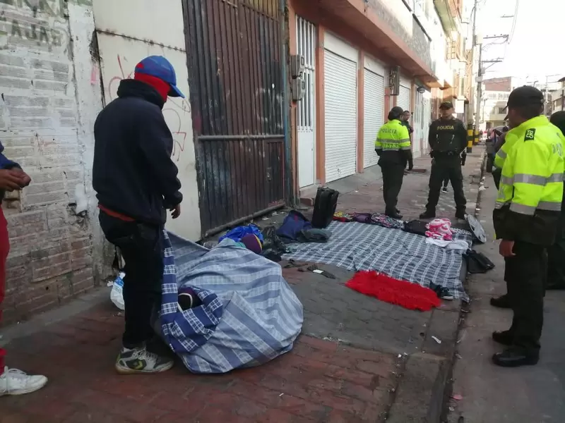 Operativos de la Policía en Bogotá