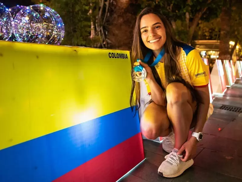 Sofía Gómez, apneista colombiana Sofía Gómez, apneista colombiana