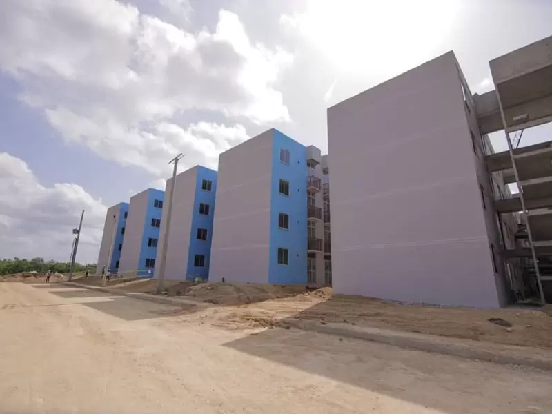 Se trata de un proyecto que está ubicado en el barrio Bicentenario y que se realizó a través de Corvivienda.
