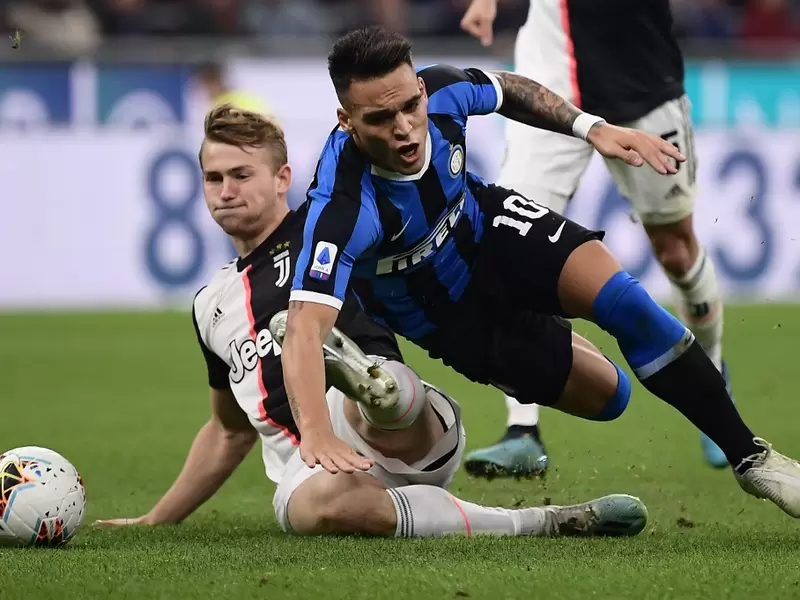 Juventus vs Ínter, Serie A