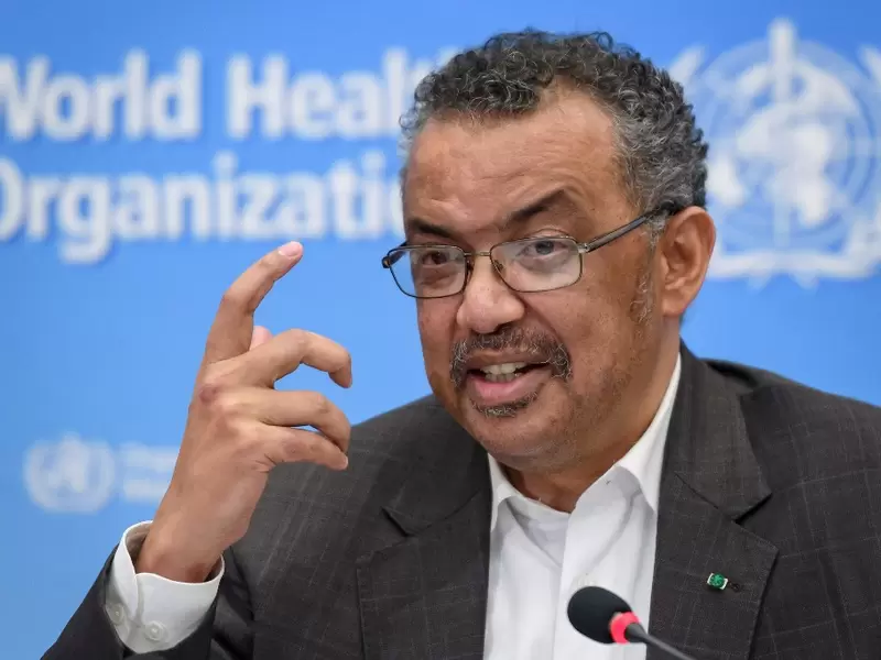 Tedros Adhanom de la OMS