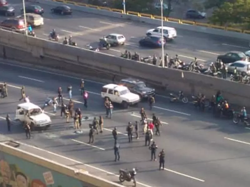 Tiroteo en Caracas
