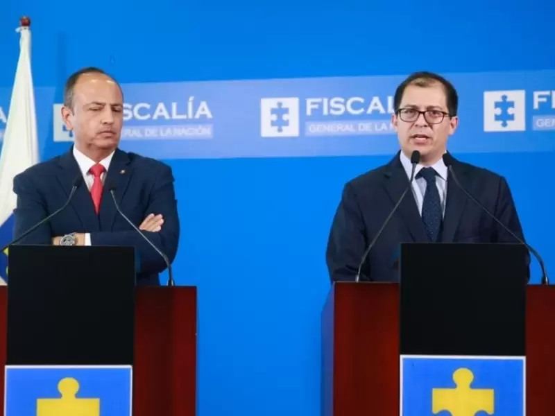 El presidente de la Sala Especial de Instrucción de la Corte Suprema, Héctor Alarcón, y el fiscal Francisco Barbosa El presidente de la Sala Especial de Instrucción de la Corte Suprema, Héctor Alarcón, y el fiscal Francisco Barbosa