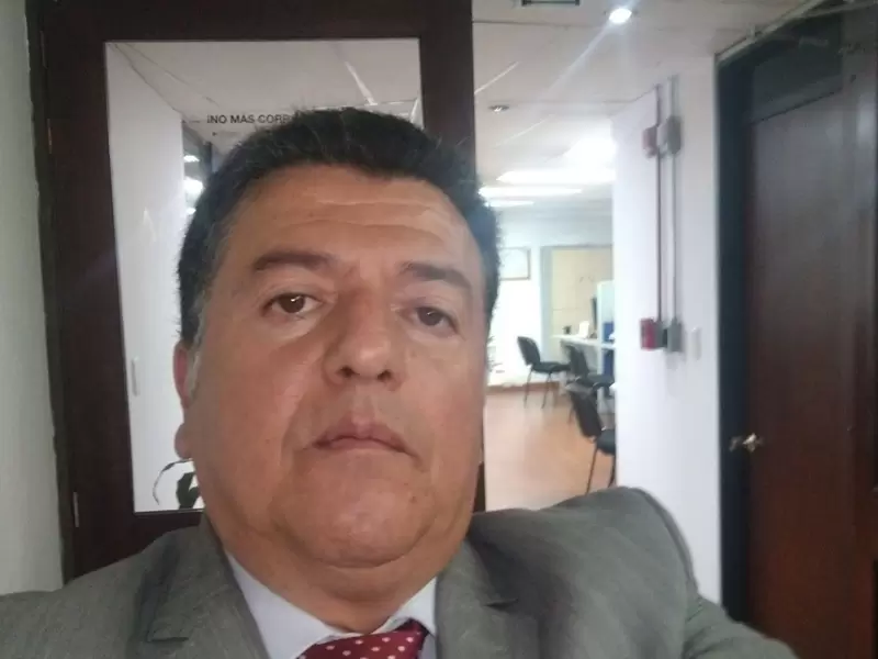 Hugo Ospina, líder de los taxistas Hugo Ospina, líder de los taxistas