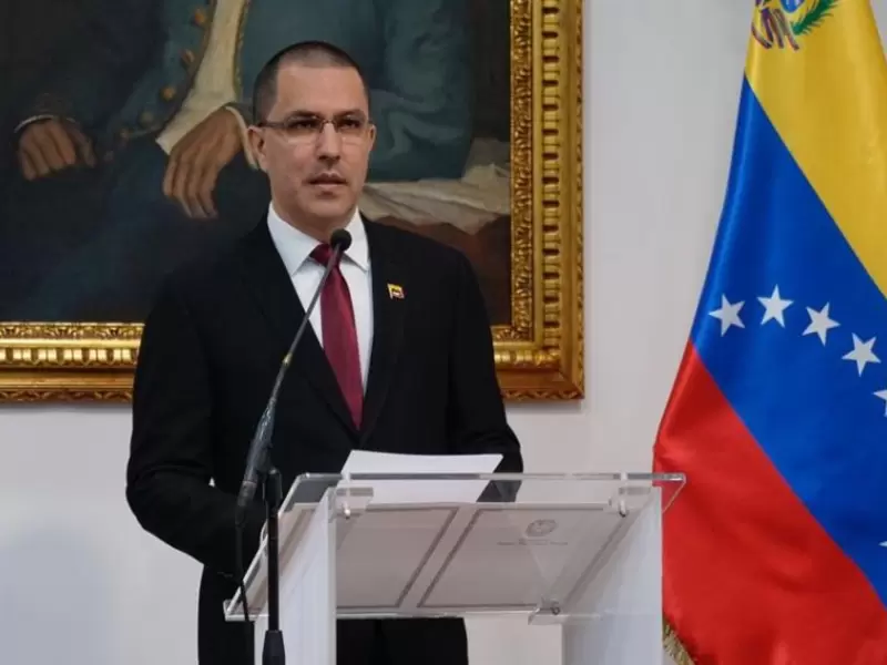 Jorge Arreaza, canciller de Venezuela