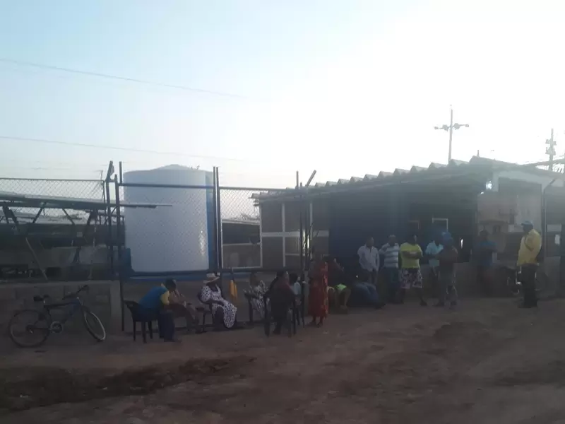 cerca de 6 meses completan sin agua la comunidad de Shiruria en Manaure