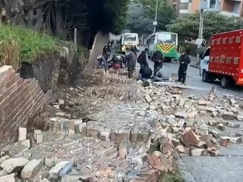 Colapso de un muro