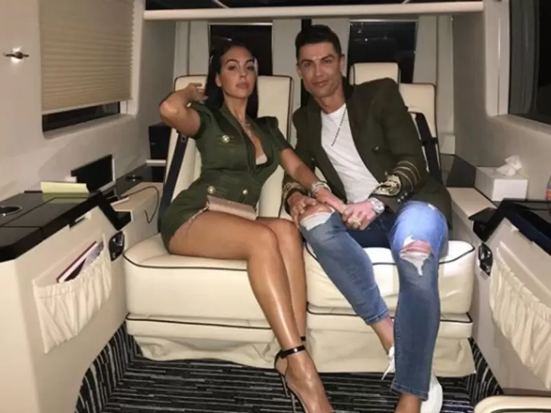 Georgina Rodríguez y Cristiano Ronaldo