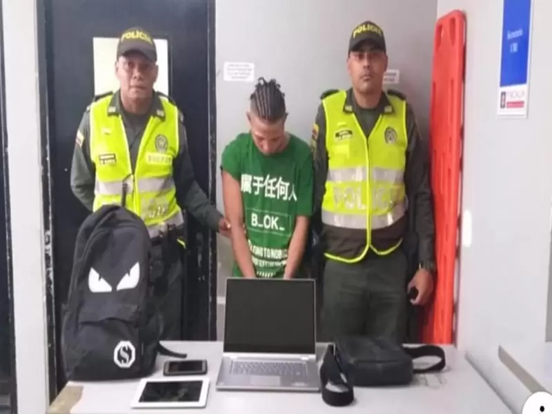 Atrapan a 'Pupileto'. Ladrón de Barranquilla.