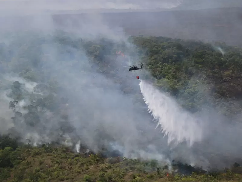 Incendio en La Macarena