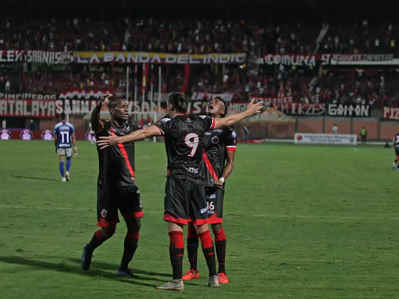 Cúcuta Deportivo. Jugadores celebrando un gol