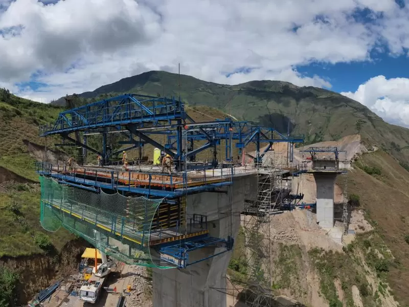 Las obras de la doble calzada avanzan en el sector que será cerrado durante cuatro meses.