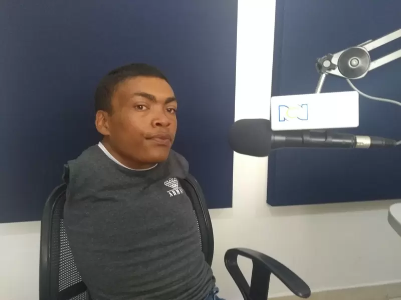 El joven campesino vive en el municipio de Canalete.