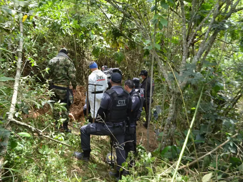 Fosa común. Imagen de referencia.
