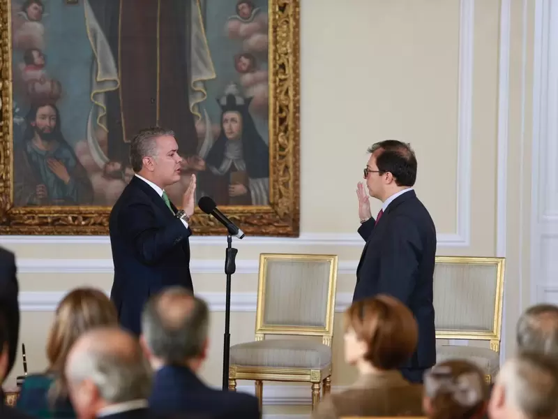 Posesión del fiscal General, Francisco Barbosa
