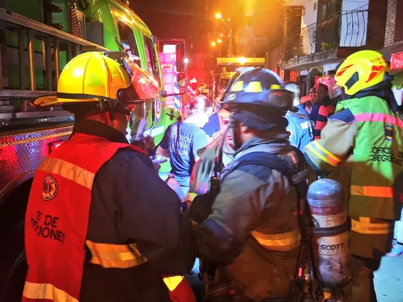 Incendio en Belén Altavista, Medellín