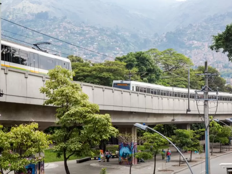 Metro de Medellín.