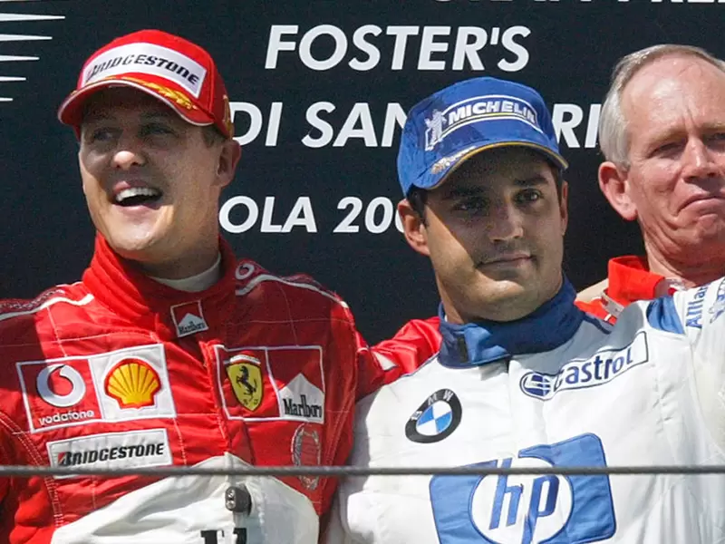 Michael Schumacher, Juan Pablo Montoya