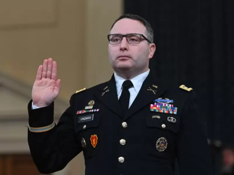 teniente coronel Alexander Vindman