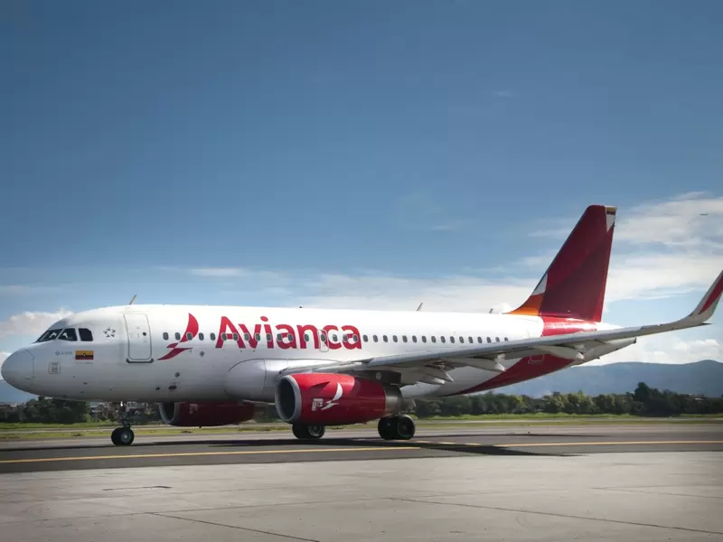 Avión de Avianca