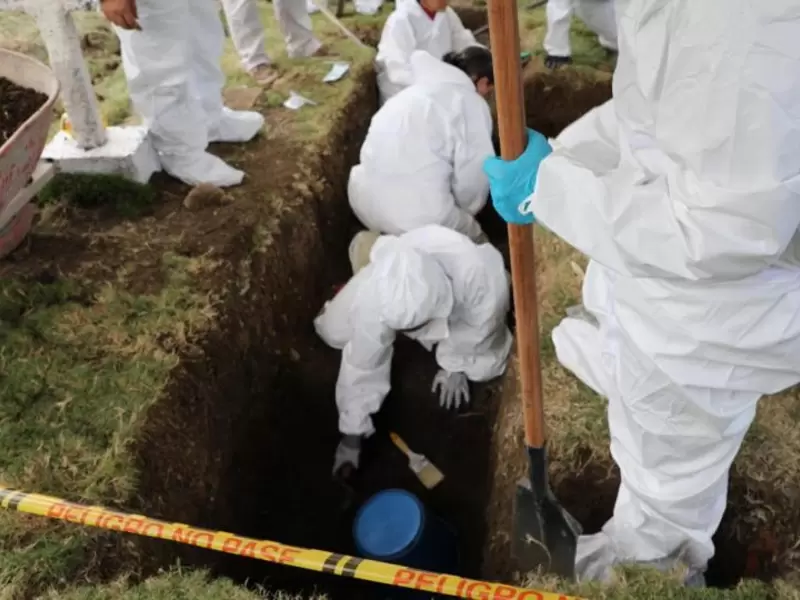 En el cementerio Las Mercedes de Dabeiba habrían 50 cuerpos de falsos positivos.
