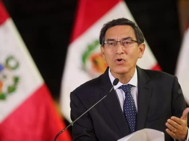 Martín Vizcarra, presidente del Perú